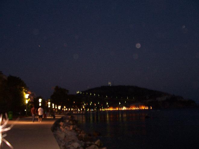 night time promenade