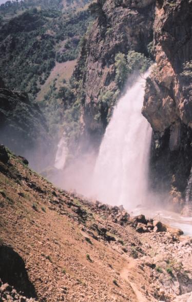 Kapuzbasi waterfall