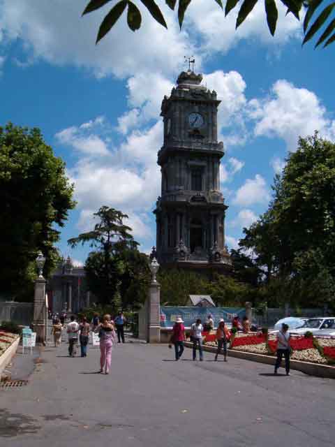 The Dolmabahçe Clock Tower