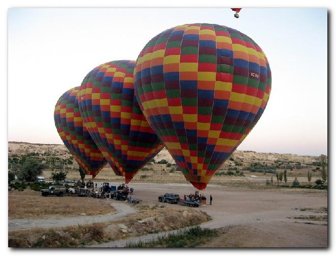 Ballooning over Kapadokya