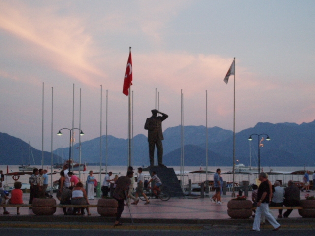 sunset in Marmaris