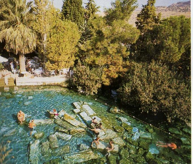 Pamukkale thermal spring