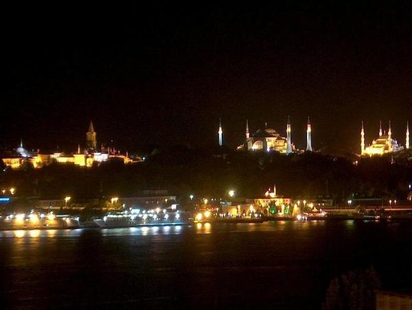 Vıew from Üsküdar at night