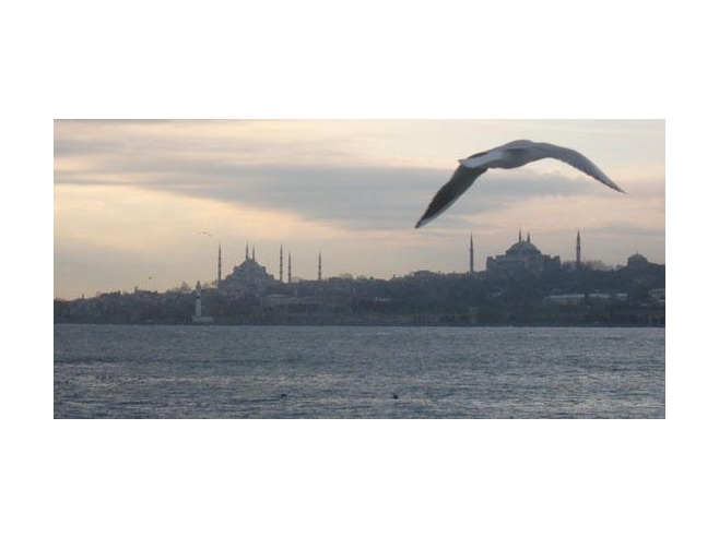 Asian side of the Bosphorus.