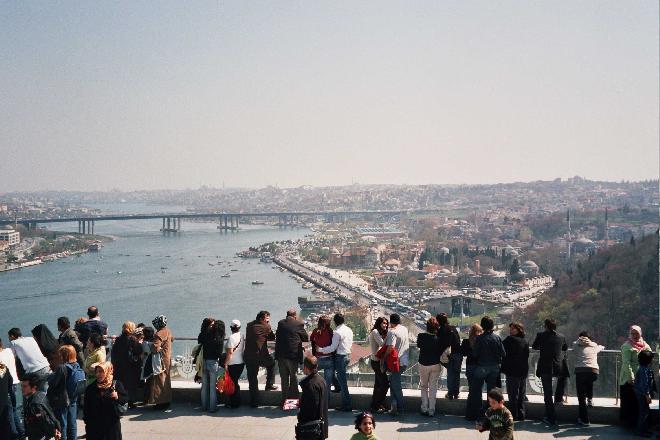 View to Golden Horn from Pierre Loti  Café