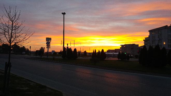 Morning in Çerkezköy