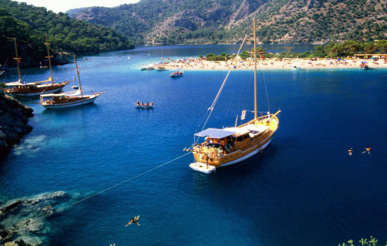 Yachting in Oludeniz, Fethiye