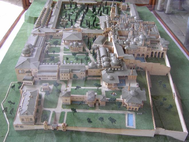 The model of Topkapi palace