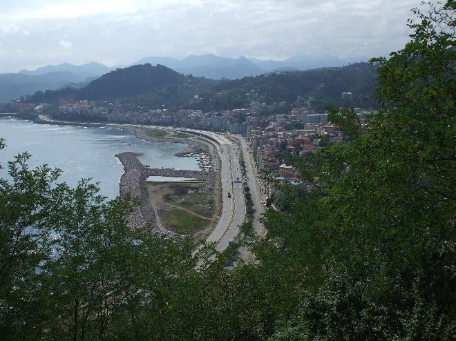 View of Giresun from the Castle
