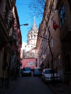 Galata Tower from old British quarter