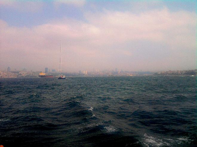 Europen Part of Istanbul from Ferry