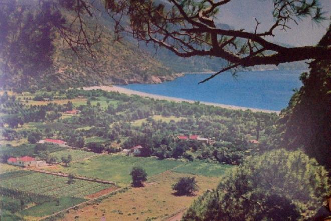 Belcekiz beach near Ölüdeniz in the 60´s