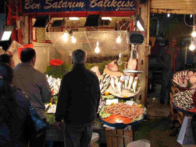 Fish Market in Kadıköy