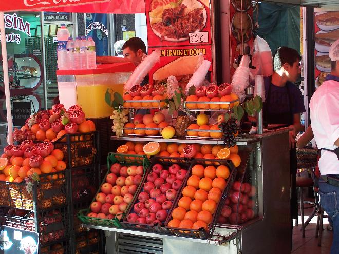 Fruit stand