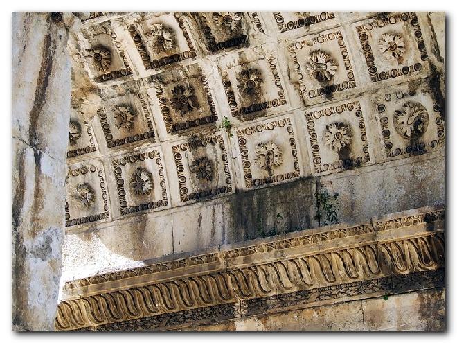 Detail of the Hadrian´s Gate 