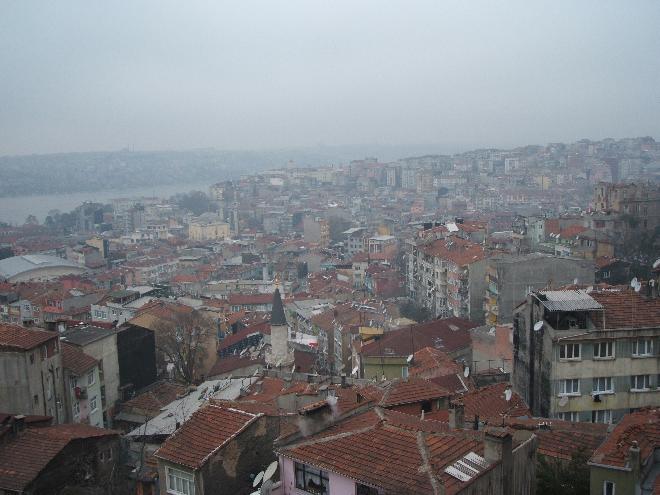 View of Catma Mescit roof tops