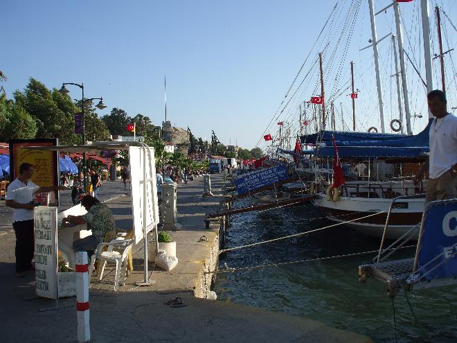 Inner Harbour, with the Castle in the background