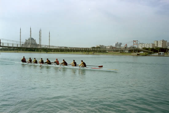 Rowing on River Seyhan