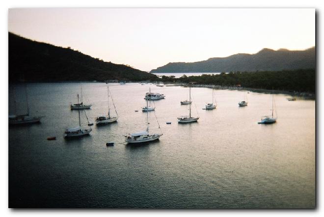 A beach at Datça Peninsula.