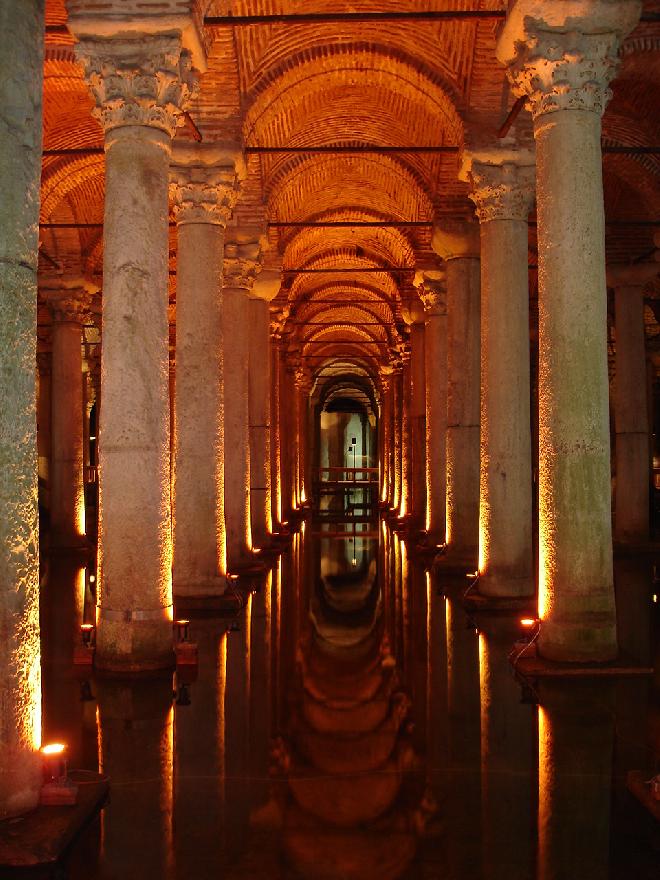 Cisterns in SultanAhmet