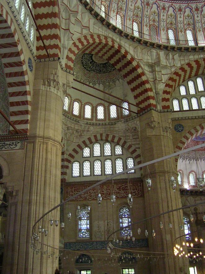 The inside of Selimiye Camii 6