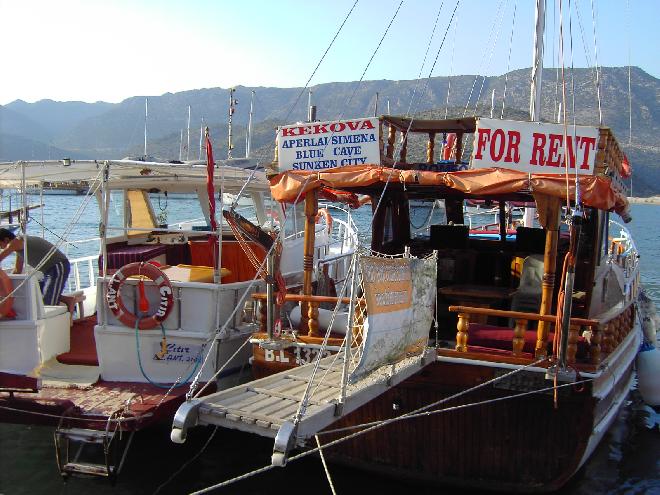 a boat for rent