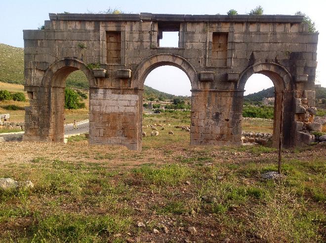 Triumphal Arch of Metius Modestus.  