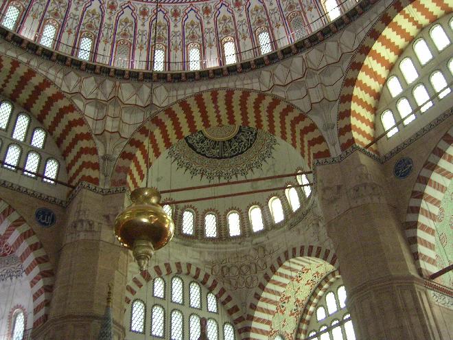 The inside of Selimiye Camii 7