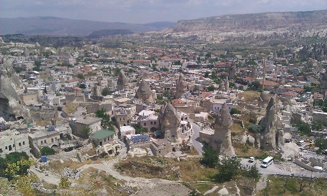 Looking over Göreme