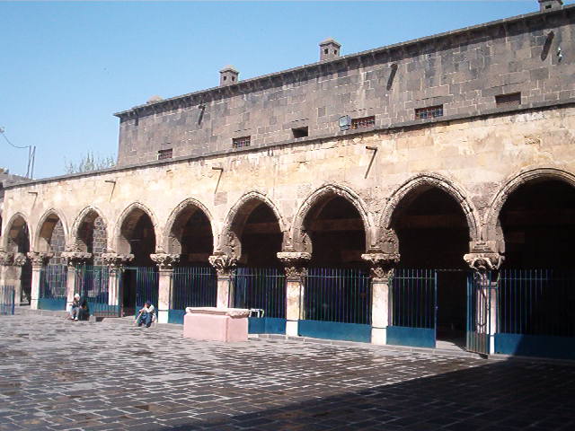 Ulu Camii courtyard