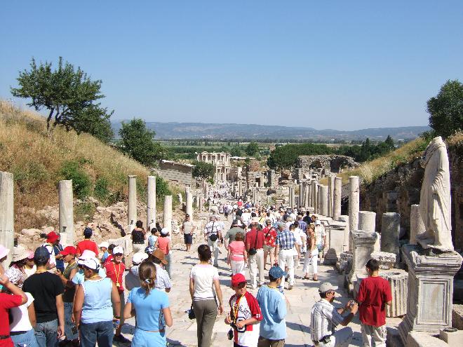 Curetes Street-view from top