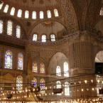 Inside the Blue Mosque