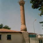 mosque in a center of the village