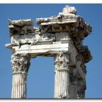 Pergamon Temple of Trajan - Detail