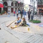 Street musicians