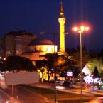 Center of Aydın at night