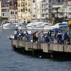 Pictures: Fishermen in Istanbul