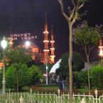 Sultan Ahmet Mosque at evening 1