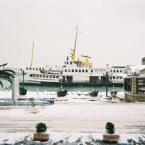 Ferry at train station