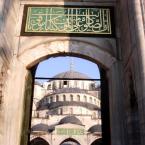 Entrance to Blue Mosque