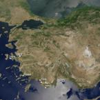 Pictures: Turkey satellite image