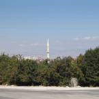 minaret of mosque in Yesilyurt