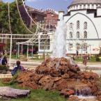 Malatya, people in park