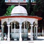 a mosques fountain