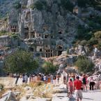 The rock tombs of Myra