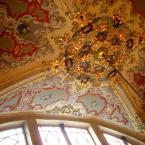 Ceiling of the crystal staircase