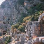 The rock tombs of Myra