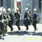 Dolmabahce Palace - change of guard