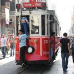 Pictures: Free tram ride