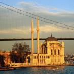 Ortakoy Mosque by bosphorus